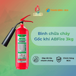 Bình chữa cháy gốc khí CO2 ABFire 3kg PCCC Thanh Bình Hà Nội