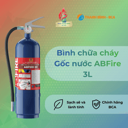 Bình chữa cháy gốc nước 3L PCCC Thanh Bình Hà Nội