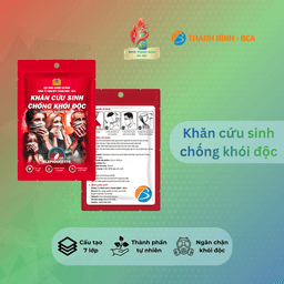 Khăn cứu sinh chống khói độc Elephant 114 PCCC Thanh Bình Hà Nội